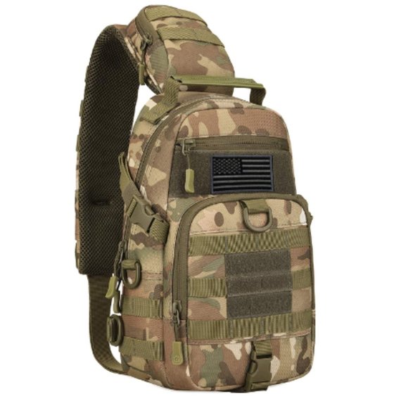 Bags Tactical Sling Bag Military Molle Crossbody Packs Chest Shoulder